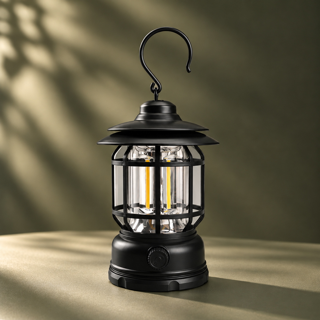 Portable Outdoor Camping Lantern with Adjustable Brightness