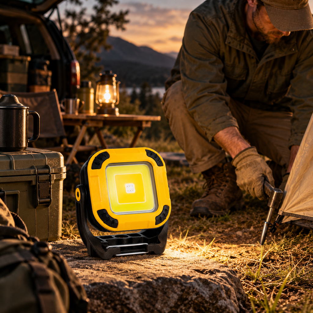 Portable Rechargeable LED Camping Work Light