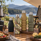 Portable Collapsible Camping Water Bottle
